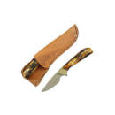 6 5/8" Genuine India Stag Bone Invincible Skinner Sheath