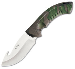 Omni Hunter 12PT., Green Camo Handle, Guthook 394CMG