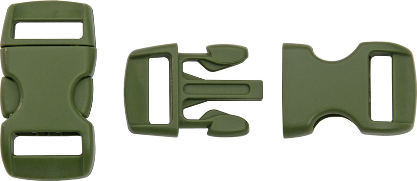 Knotty Boys Buckle. OD Green BZ05OD