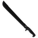 (SOGMC02-N) SOGFari 18 in. Machete, Black Kraton Handle, Black Blade