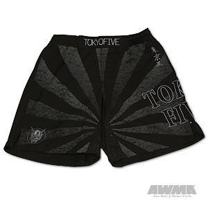 Tokyo Five "Fu" Fight Shorts - Black, 530838