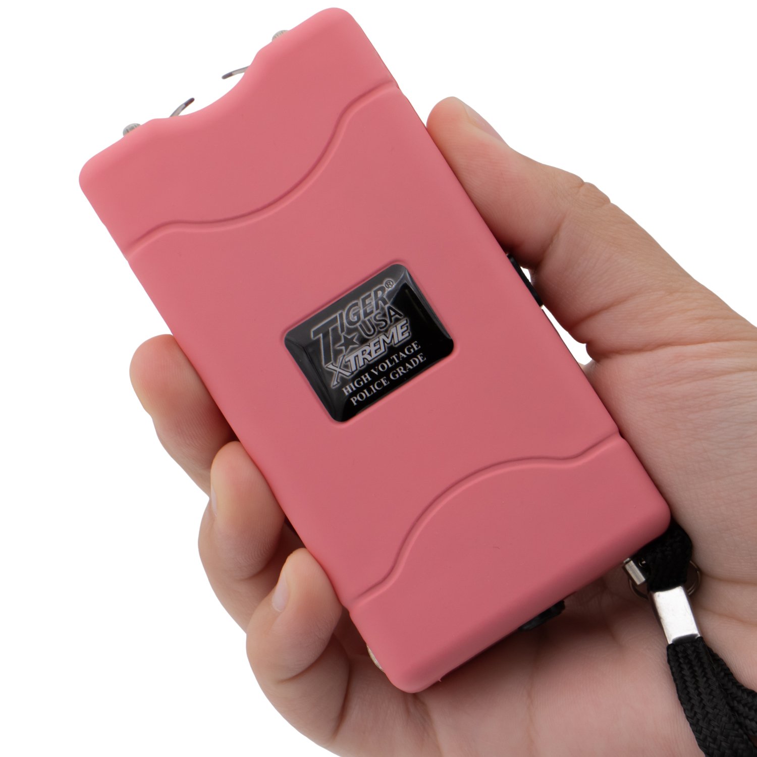 96 Mill Pink Rechargeable Stun Gun and Flash Light