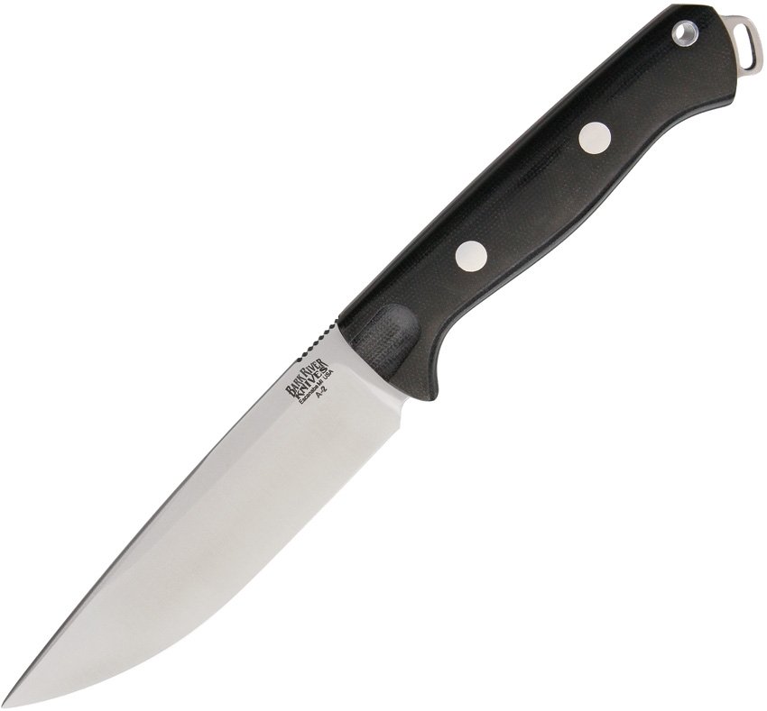 Bark River BA07117RMBC Bravo Vortex Rampless Black Knife