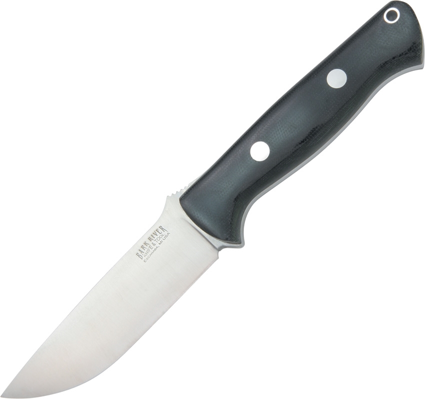 Bark River BA111MBC Bravo 1 Black Micarta Hunting Knife