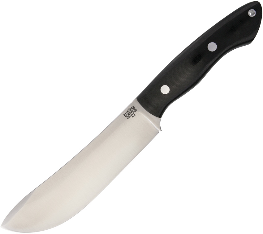 Bark River BA12212MBC Kalahari II Black Micarta Knife