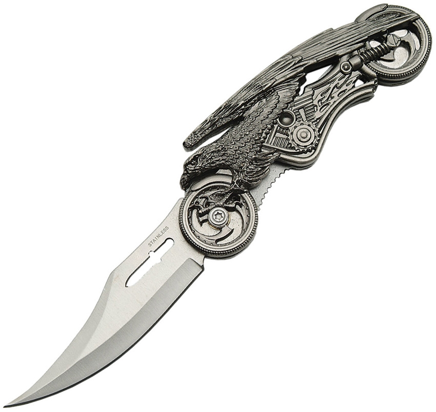 China Made CN211358EG Eagle Rider Linerlock Knife