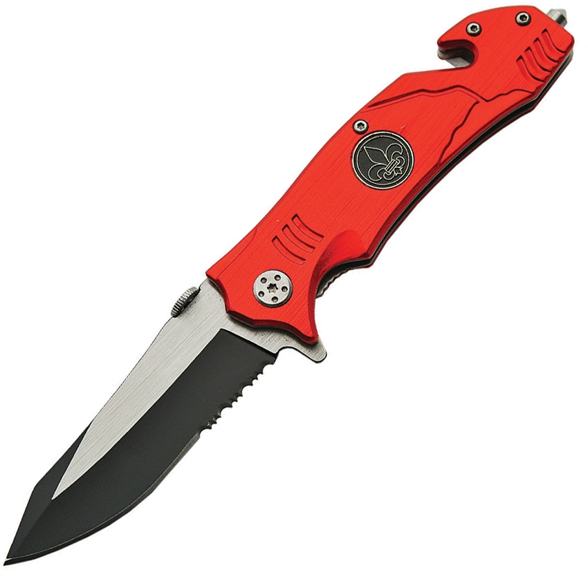 China Made CN300384 Fleur Rescue Linerlock A/O Knife