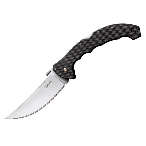 Cold Steel 21TTXLS Talwar, G-10 Handle, Serrated