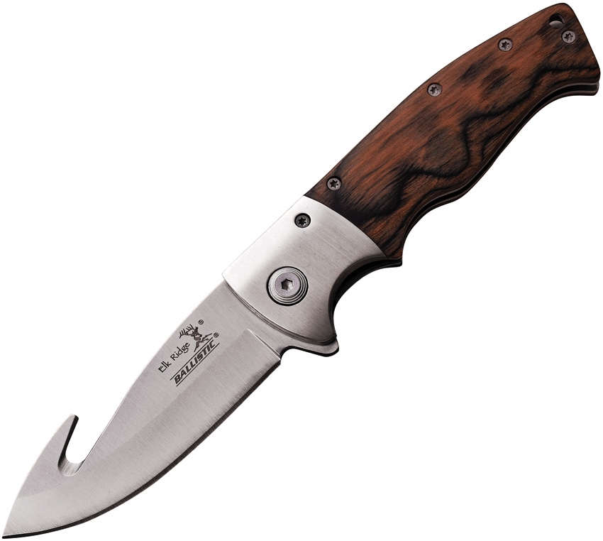 Elk Ridge ERA011BK Linerlock A/O Knife, Black