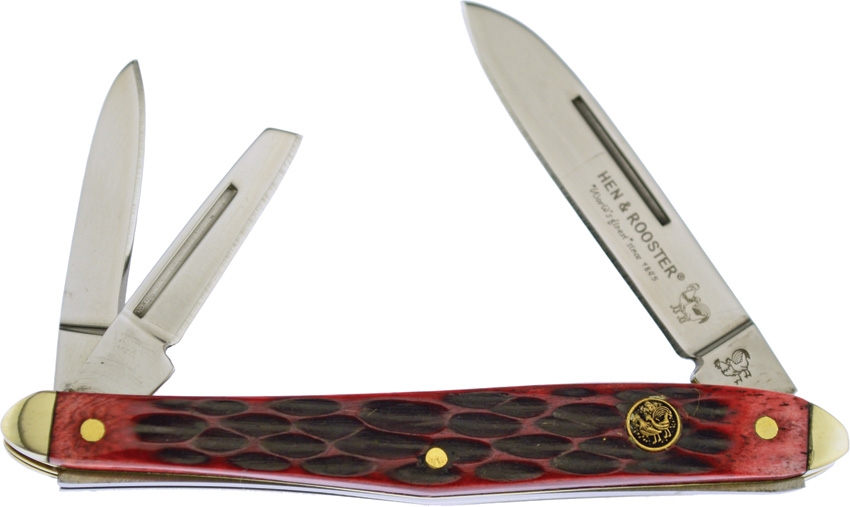 Hen and Rooster HR233RPB Swell Center Whittler Knife