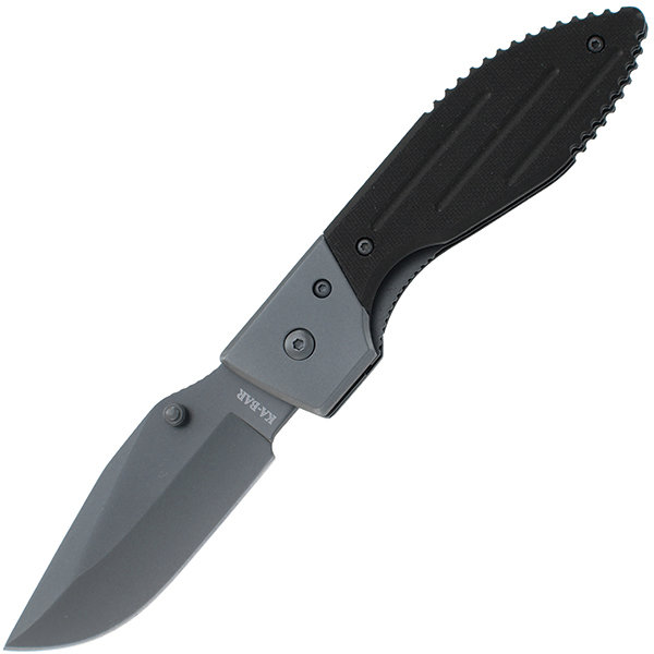 KA-BAR 3072CP Warthog II Knife, Black G-10 Handle