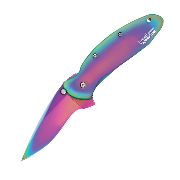 Kershaw 1620VIB Scallion Assisted, Rainbow Knife