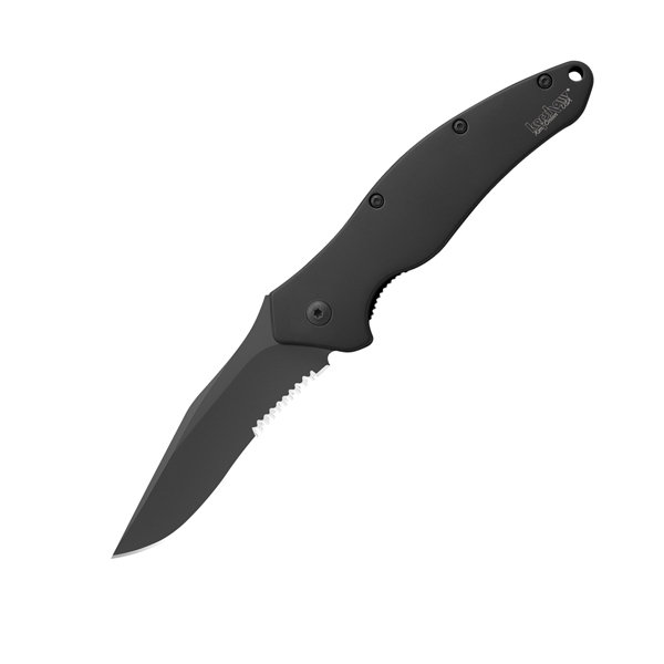 Kershaw 1840CKTST Shallot Assisted, Black ComboEdge Knife