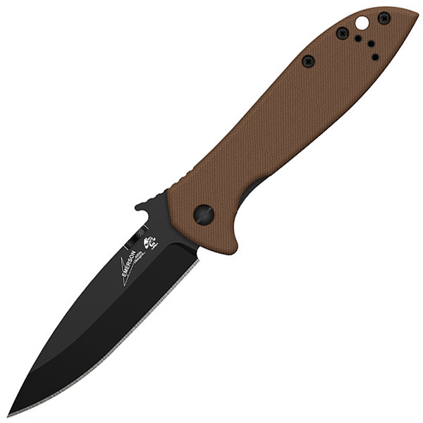 Kershaw 6054BRNBLK RJ Emerson CQC-4K Wave Knife