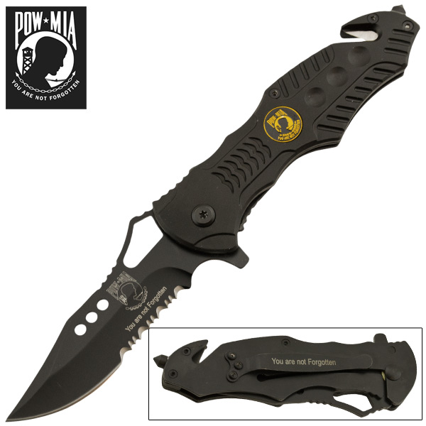 POW Tactical Knife, Black