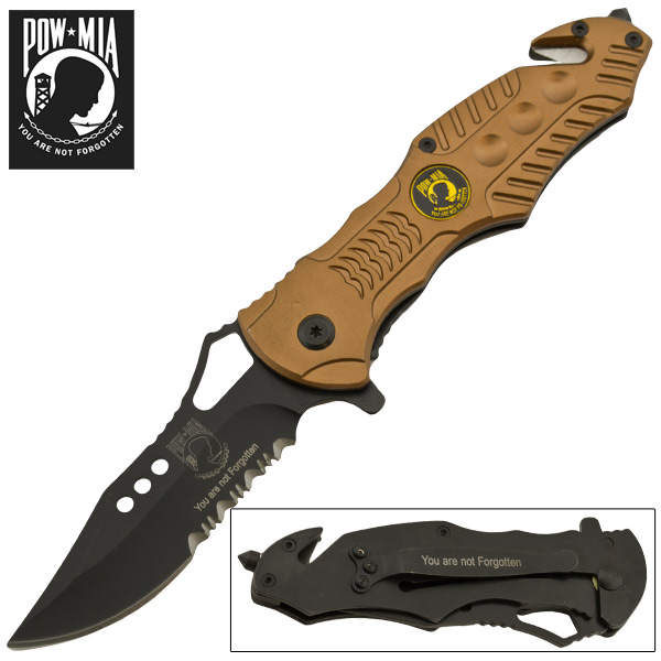 POW Tactical Knife Tan