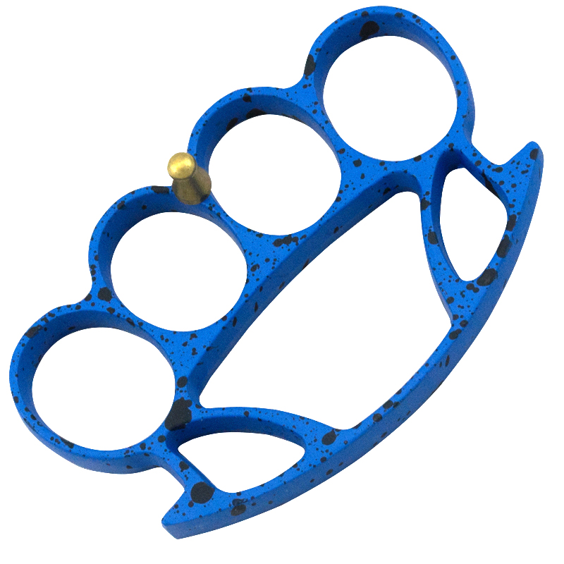 Thug Brass Knuckles, Blue Grunge, Medium