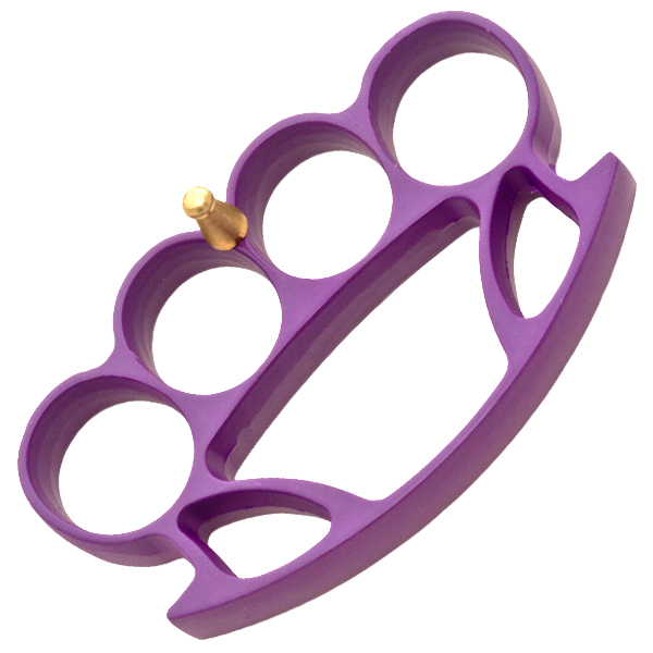 Thug Brass Knuckles, Purple, Medium